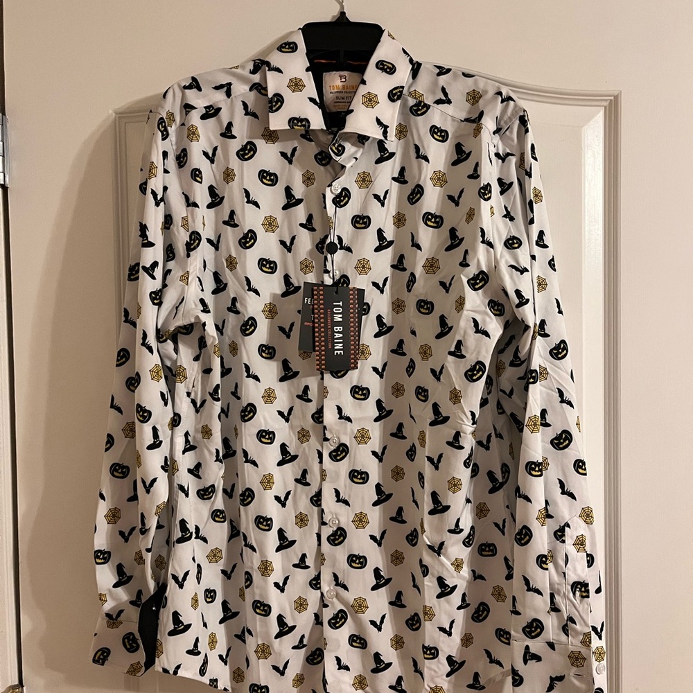 Tom Baine Halloween Collection Slim Fit Shirt